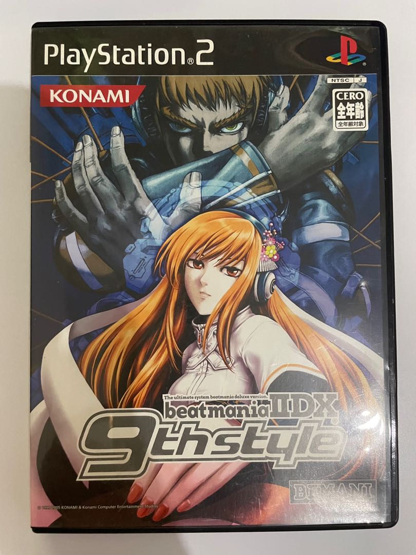 PS2 Game Konami Beatmania IIDX 捽碟機9th Style, 電子遊戲, 電子遊戲 