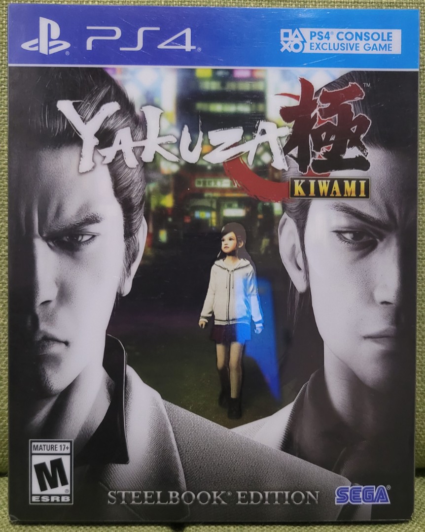 Ps4 yakuza new arrivals kiwami steelbook edition
