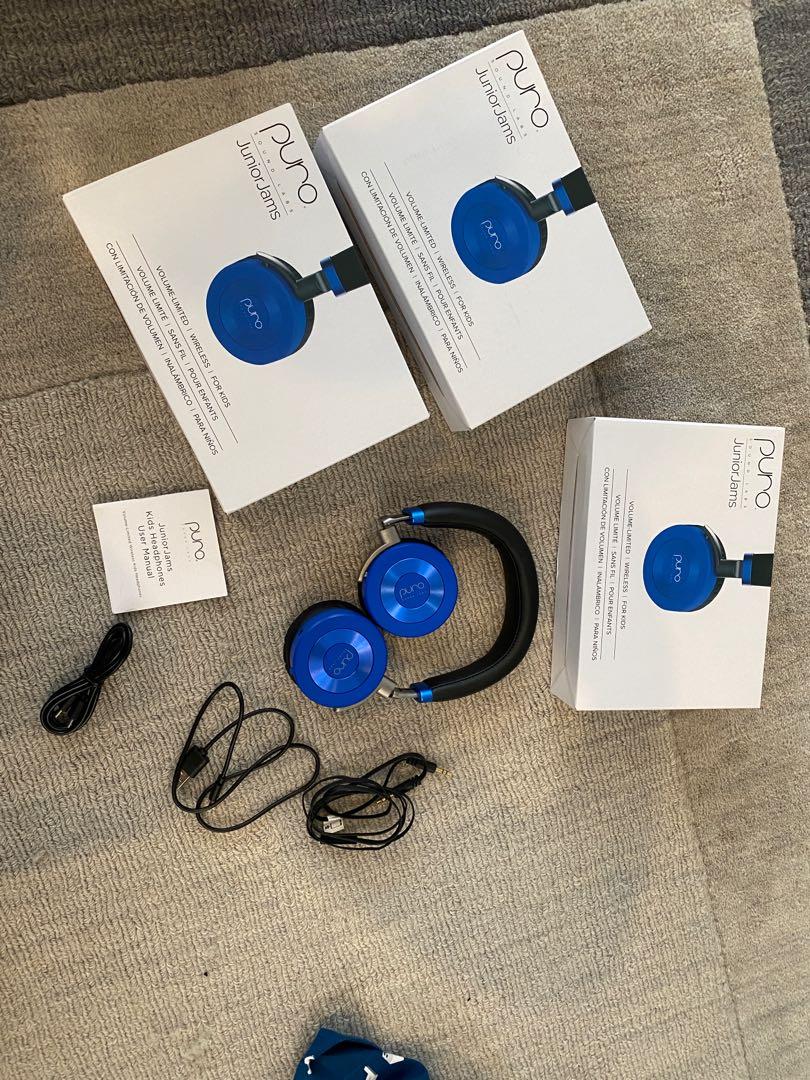 Puro junior jams kids wireless noise limiting headphones, Audio
