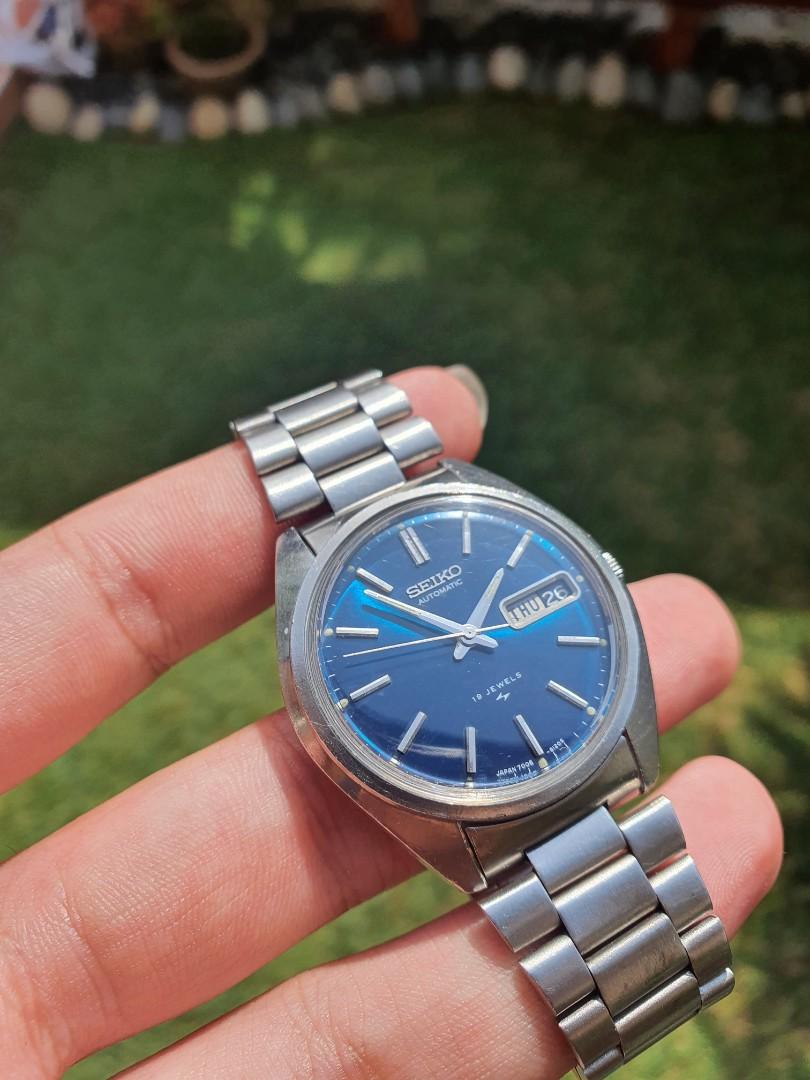 Seiko sunburst blue dial online