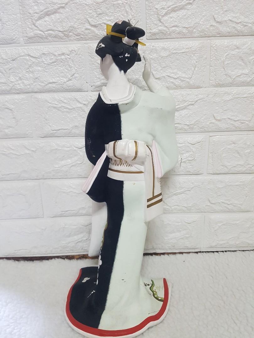 RESIN JAPAN FIGURINE, Hobbies & Toys, Memorabilia & Collectibles, Vintage Collectibles on Carousell