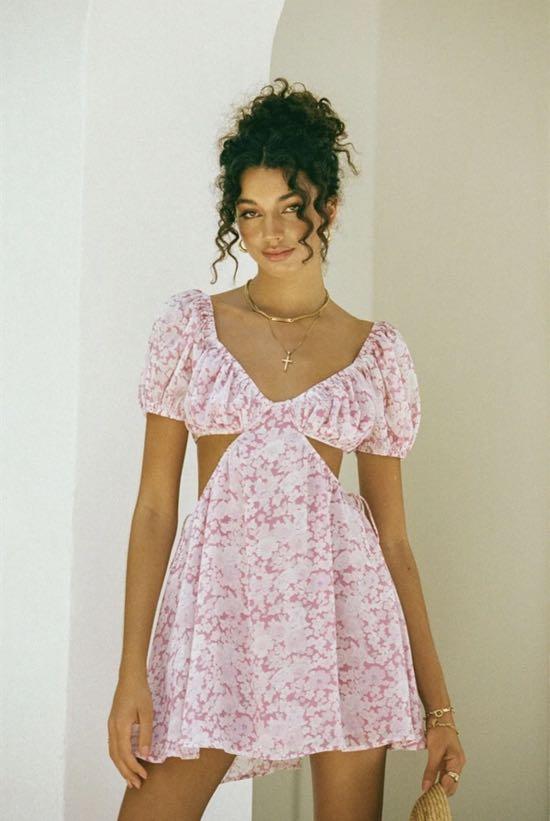 Sabo Skirt Eilish Dress in Peony, Women 