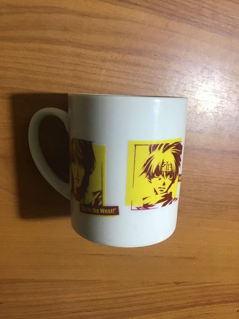 Saiyuki Anime Mug (Category: Coffee & Tea Tableware) located in Manila. Submitted by randomlyyoursph (Listing ID 1140129776, Image 2). Description: Made: Japan Size: Width: 3 inch / Width with Handle: 4.3 inch / Height: 3.5 inch Condition: Like New Location: Manila City SF Not Included.