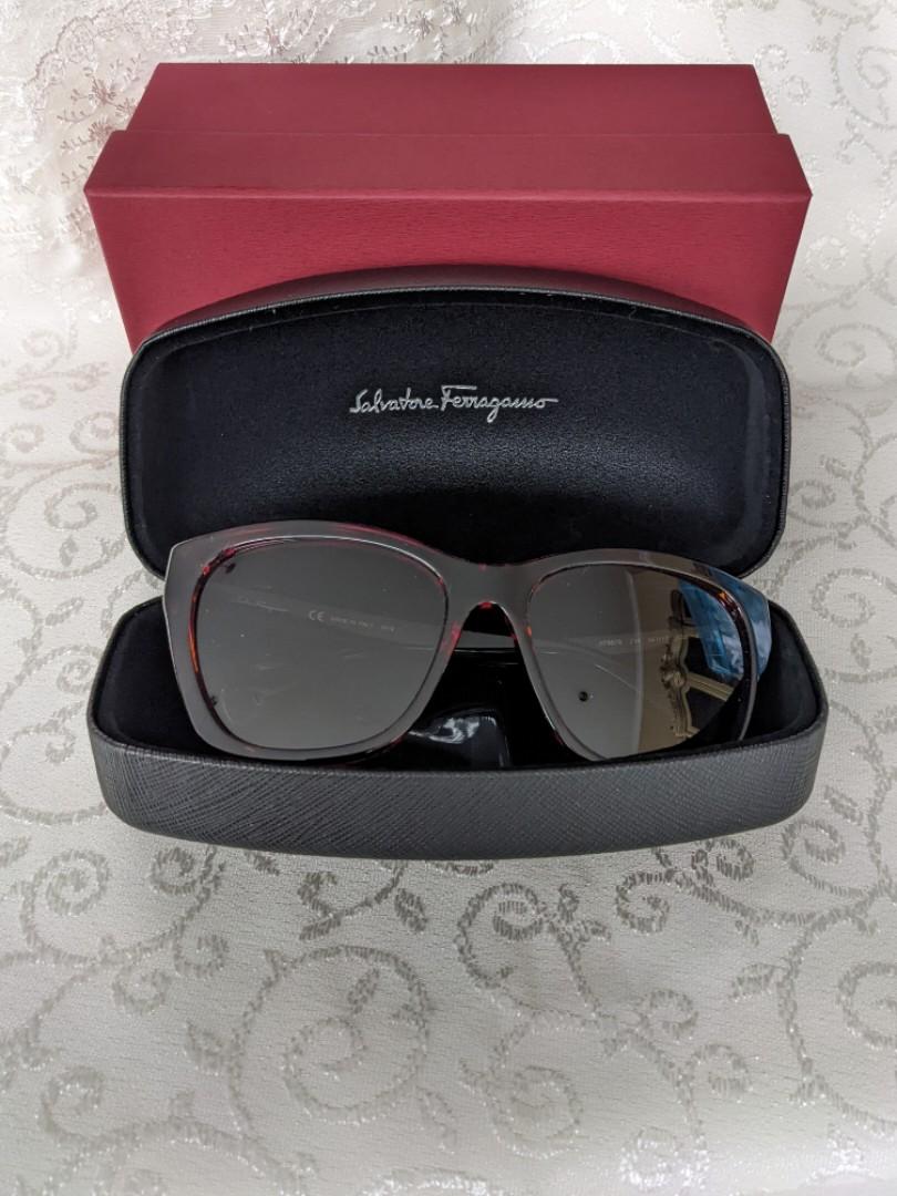 Salvatore ferragamo square sunglasses clearance