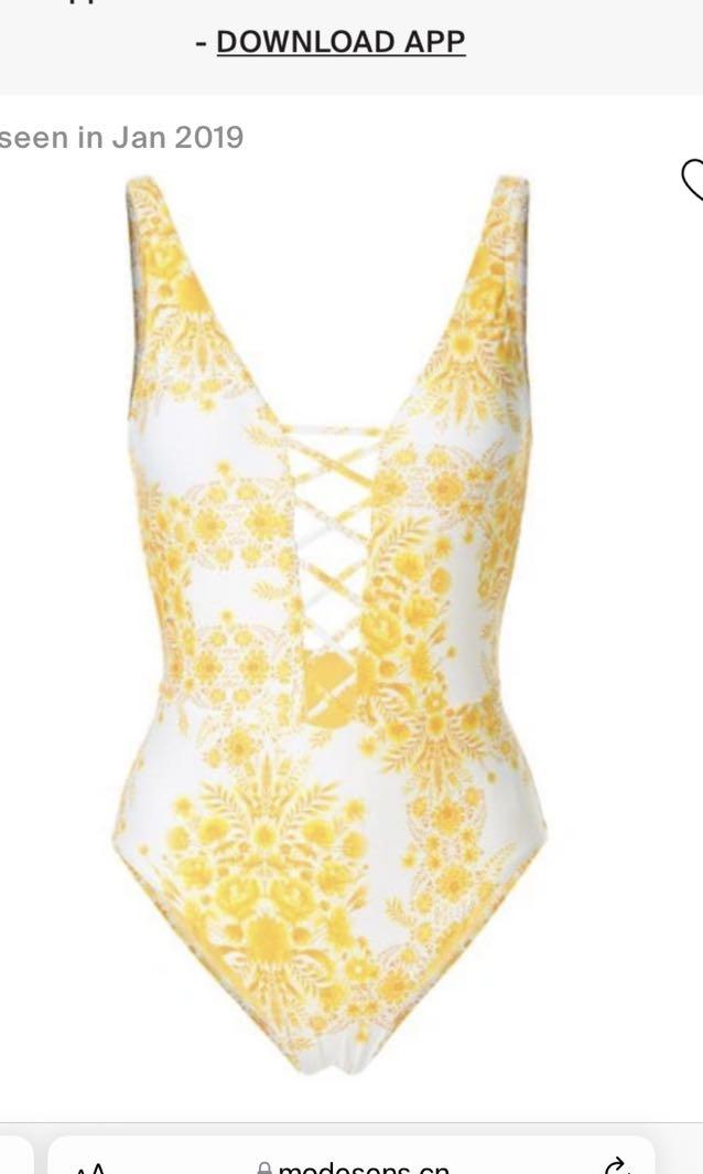 Seafolly sunflower one piece store