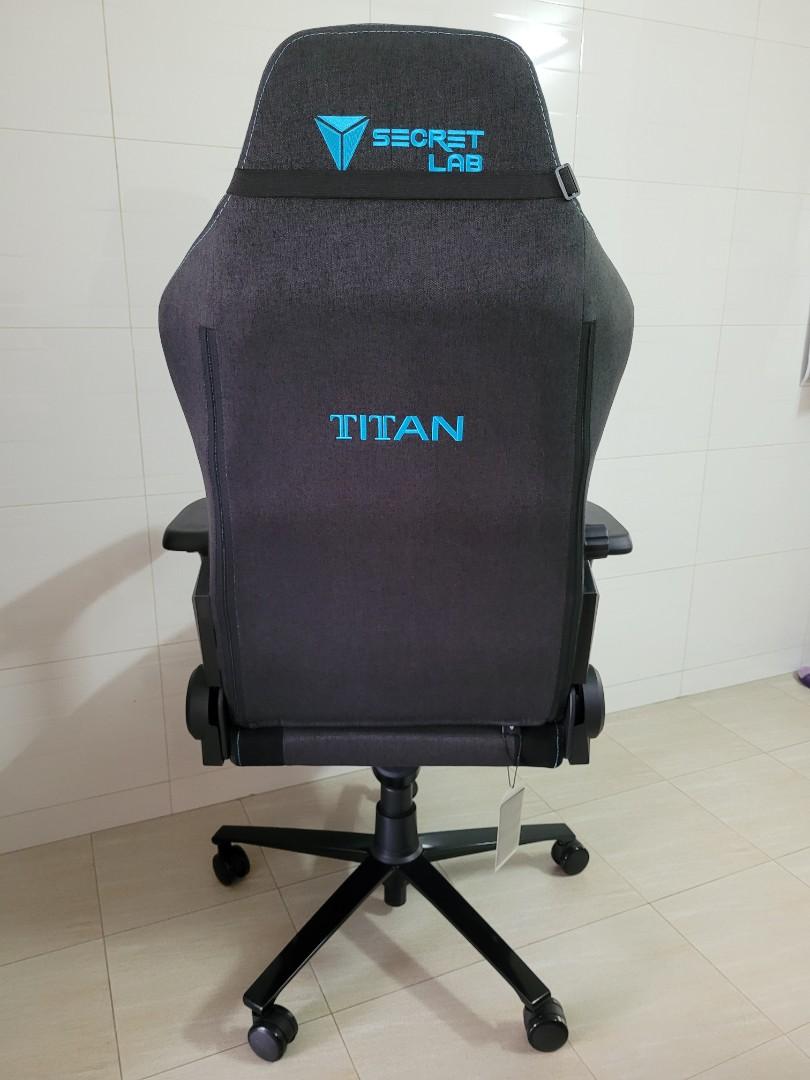 Secretlab TITAN 2020 Softweave Charcoal Blue with Secretlab Premium