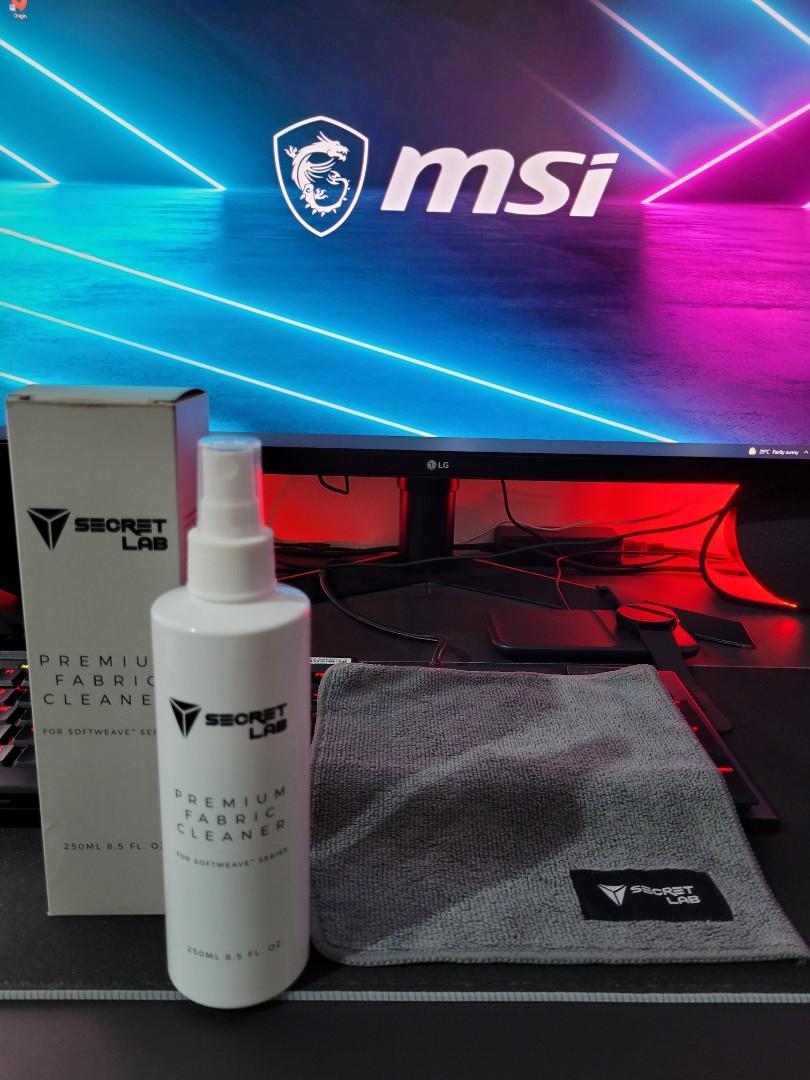 Secretlab TITAN 2020 Softweave Charcoal Blue with Secretlab Premium Fabric Cleaner, Furniture