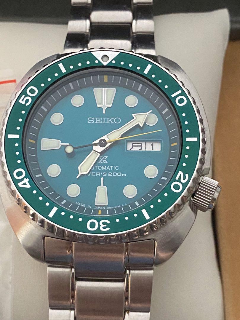 Seiko SBDY039 - Emerald Green Diver watch, Luxury, Watches on Carousell