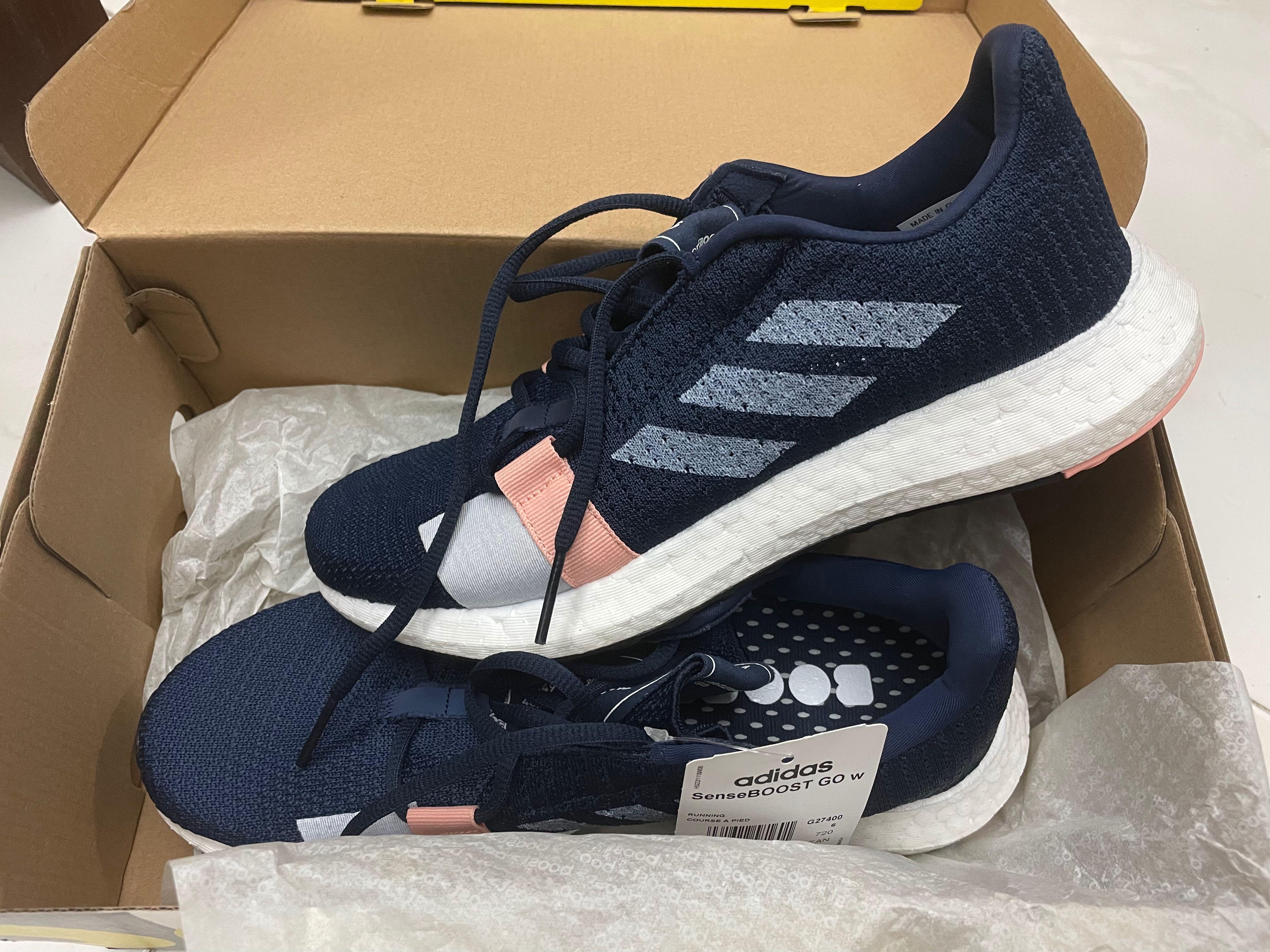 SenseBOOST GO Adidas Shoe Women s Fashion Footwear Sneakers on