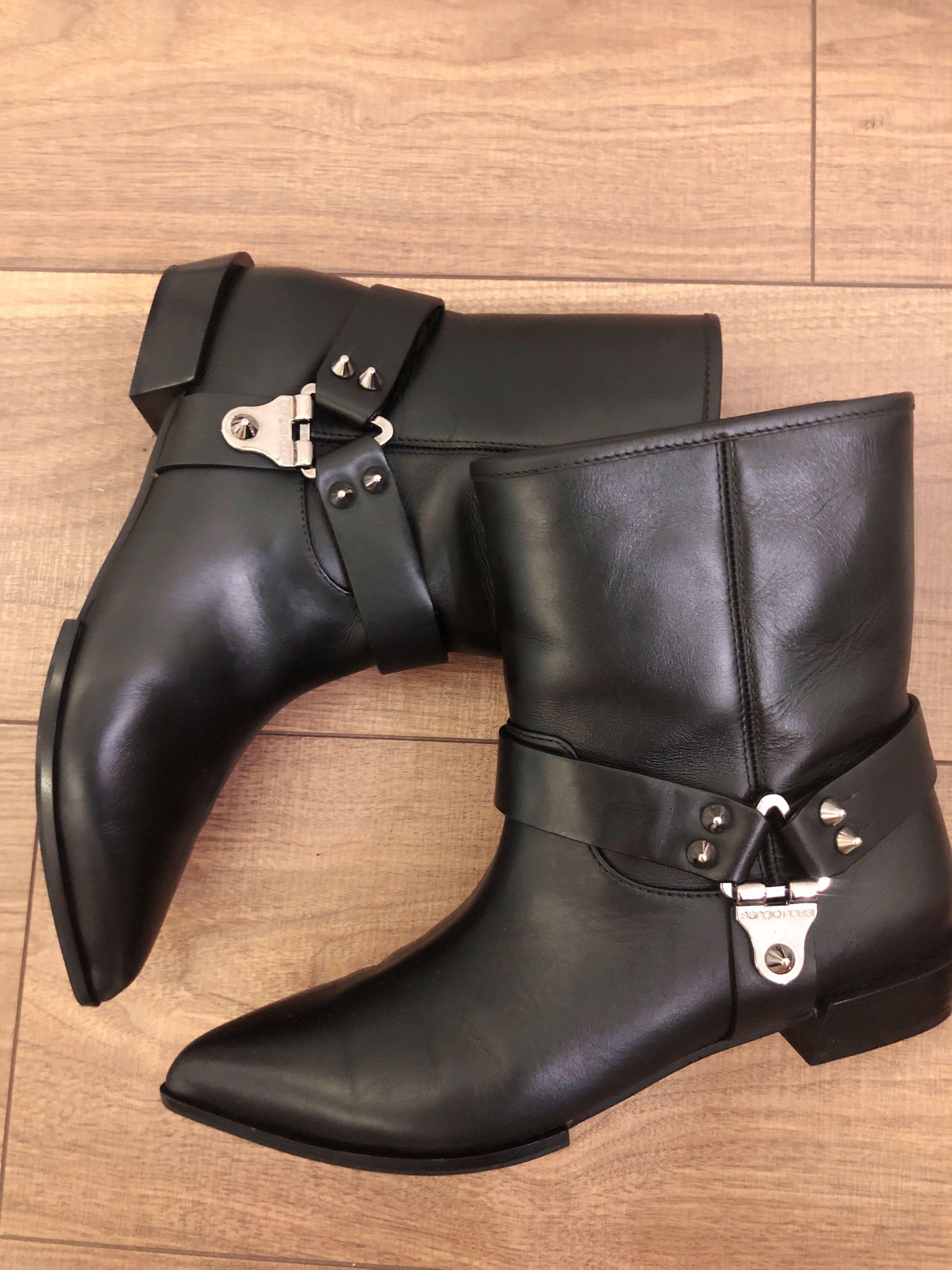 Sergio rossi cowboy boots hot sale