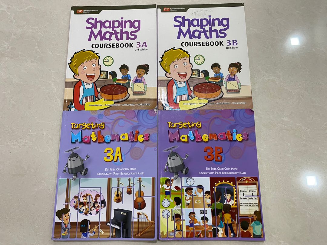 Shaping maths & Targeting Mathematics 3A&3B, Hobbies & Toys, Books ...