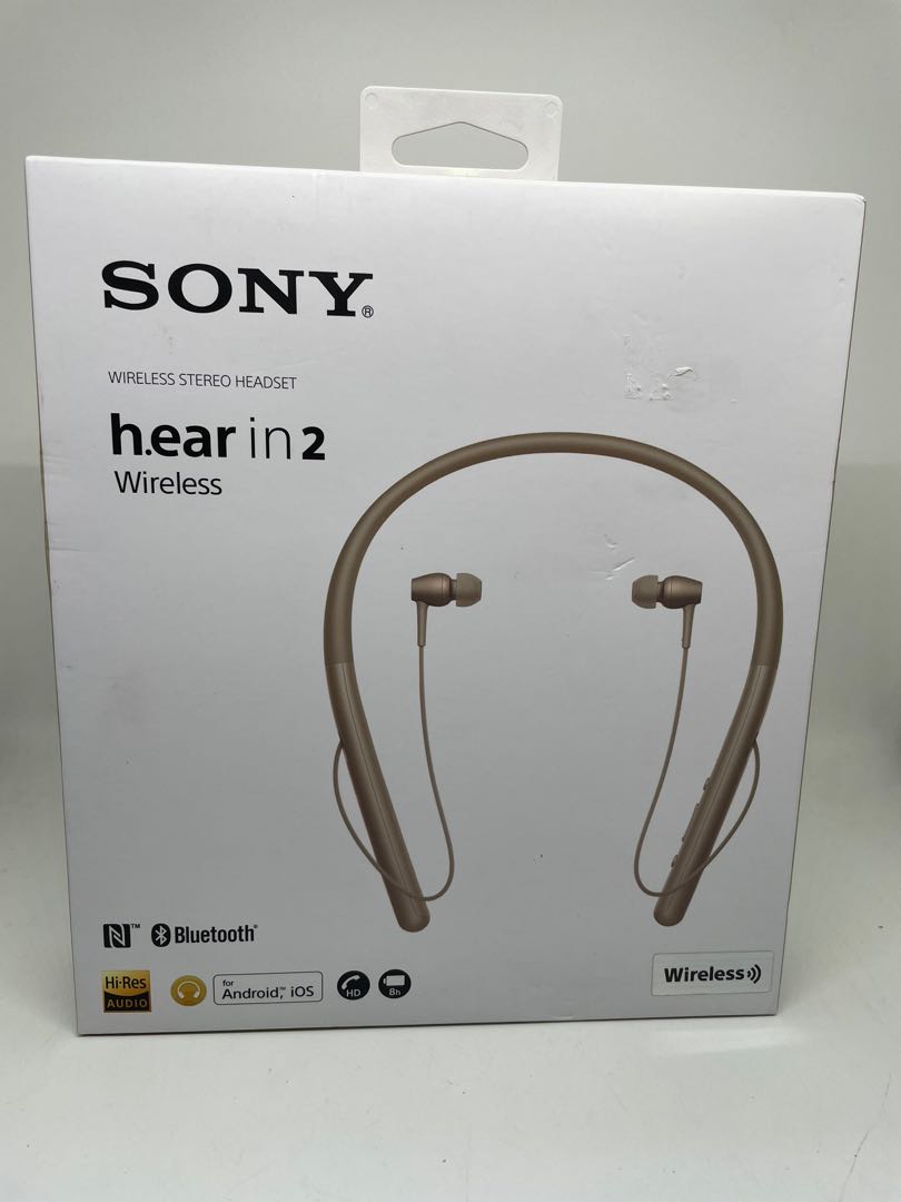 Sony WI-H700 Wireless Headset (Gold 