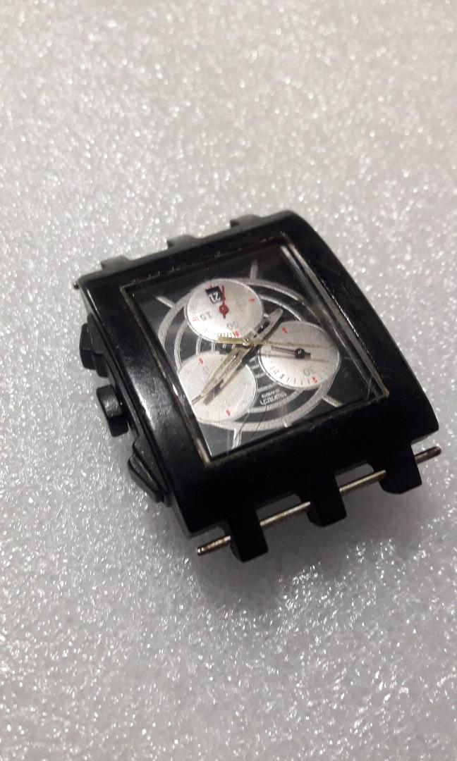 Swatch chronograph (Category: Men's Watches) located in Caloocan City. Submitted by great_2003 (Listing ID 1140170553, Image 2). Description: good running condition authentic no strap swiss made chronograph po as is only wysiwyg.
