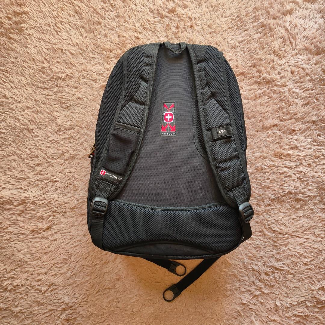 SWISS GEAR w/ Airflow Tech | Padded Laptop Backpack, Men's Fashion, Bags,  Backpacks on Carousell