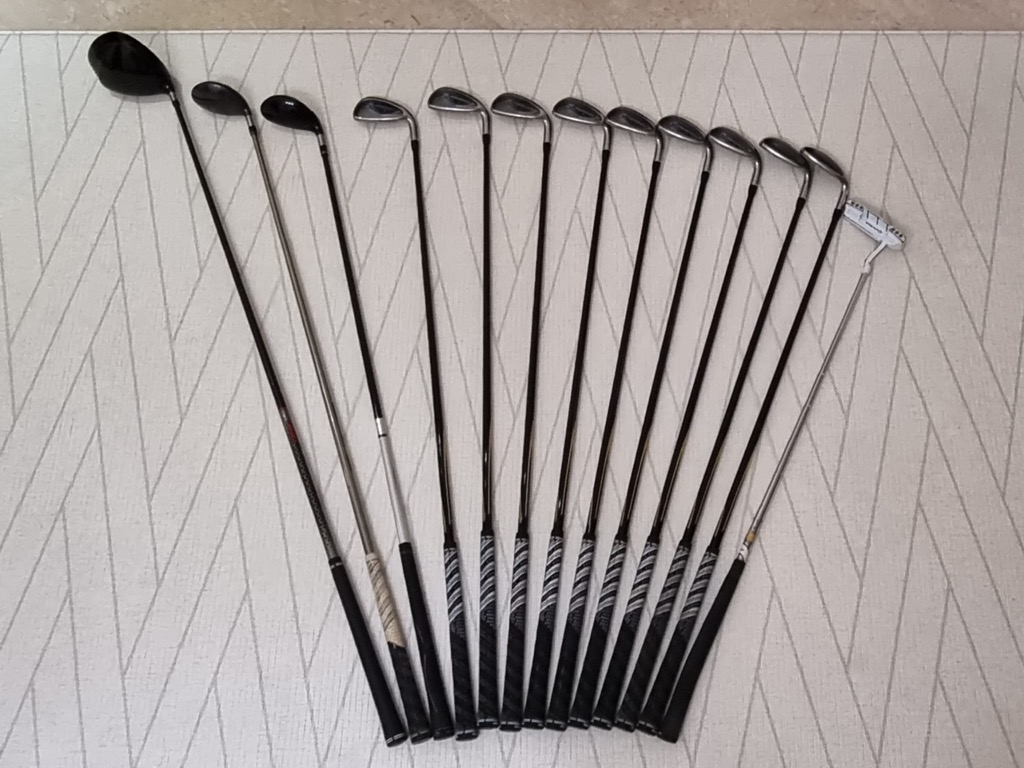Taylor made golf clubs good first set, Sports Equipment, Sports