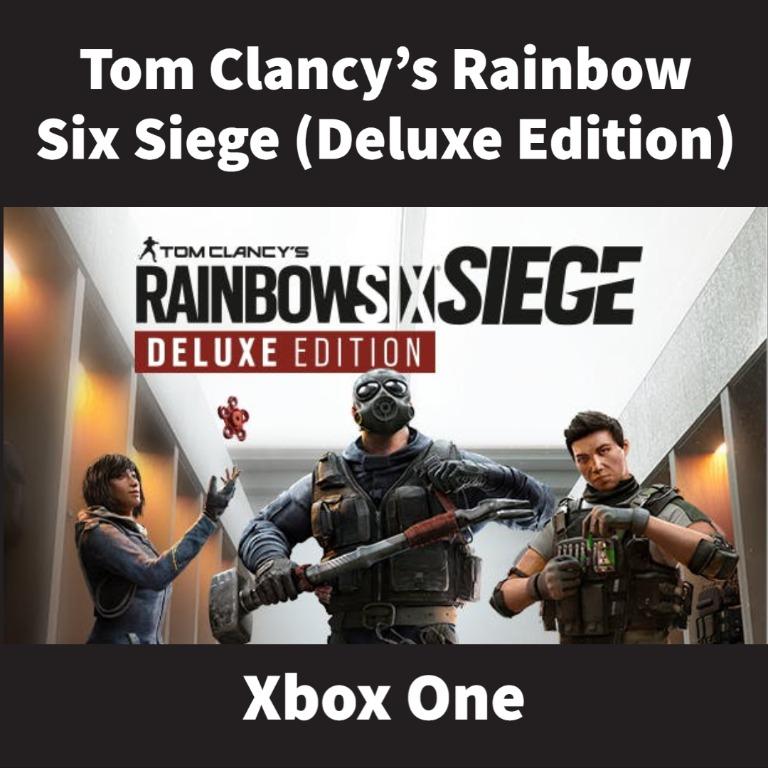 Tom Clancy S Rainbow Six Siege Deluxe Edition Xbox One Video Gaming Video Games Xbox On Carousell