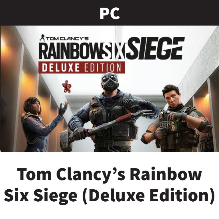 Tom Clancy S Rainbow Six Siege Deluxe Edition Pc Video Gaming Video Games Others On Carousell