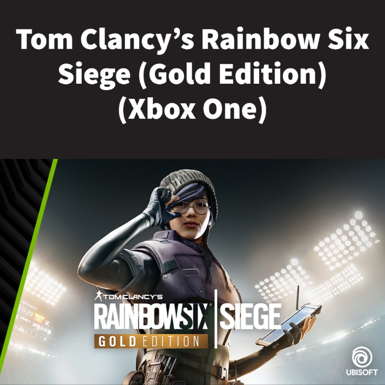 Tom Clancy's Rainbow Six Siege (Gold Edition) (Xbox One), Video Gaming ...