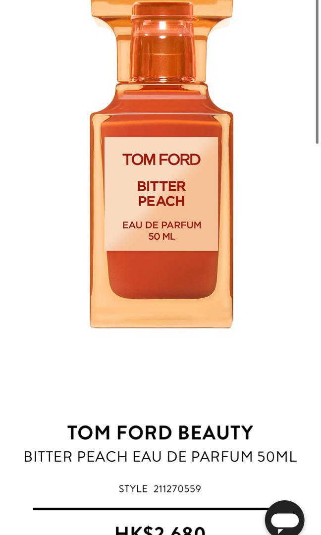 TOMFORD 香水bitter peach EDP 50ml, 美容＆化妝品, 健康及美容- 香水