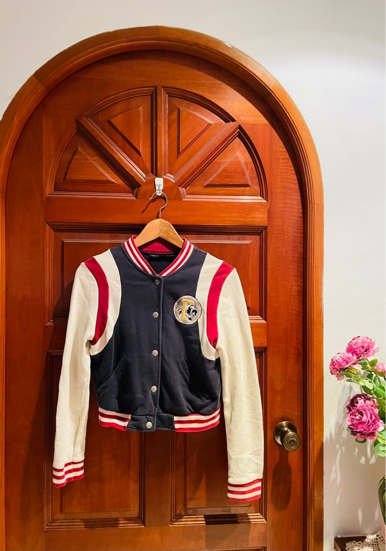 Topshop varsity jacket cheap
