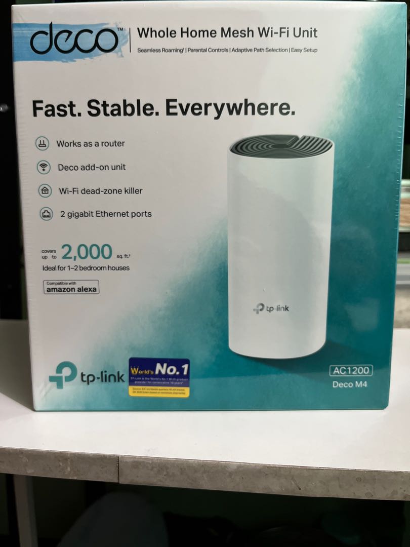 TP link AC1200 deco M4, Computers & Tech, Parts & Accessories ...