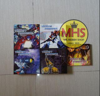 Transformers VCD Anime Movie Collections (100% Original Copy)