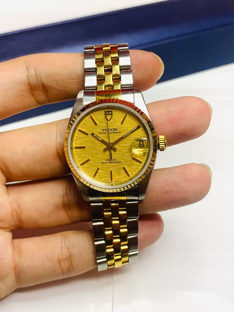 Tudor prince linen dial on sale
