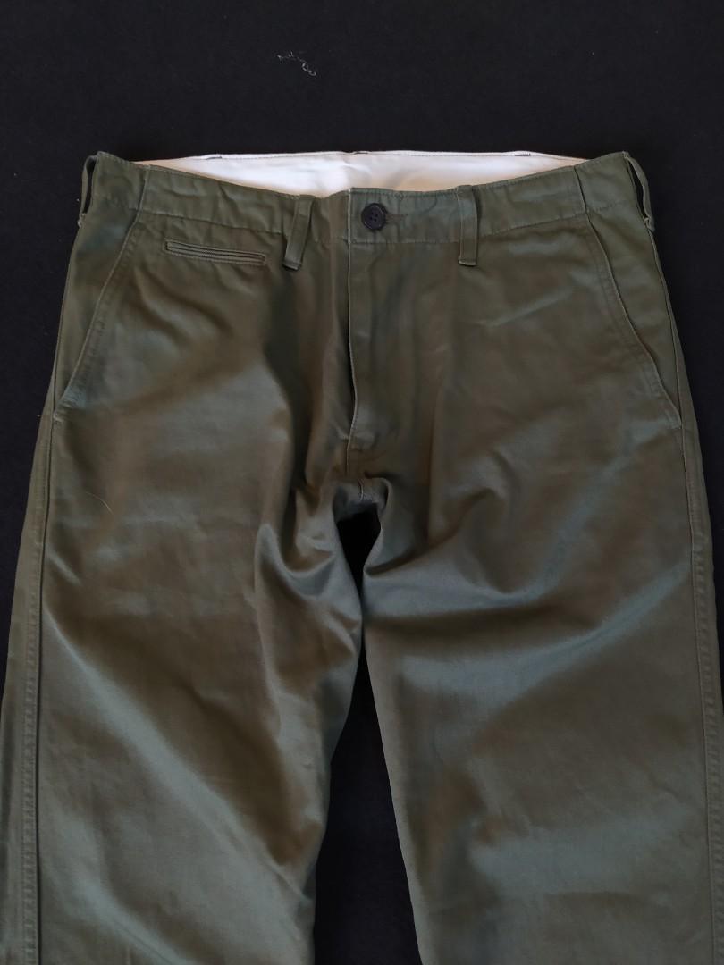 Uniqlo Chino Pants, Fesyen Pria 