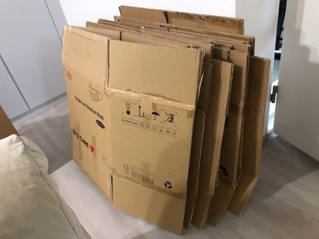 Used Carton Boxes for Sale, Furniture & Home Living, Furniture, Other ...