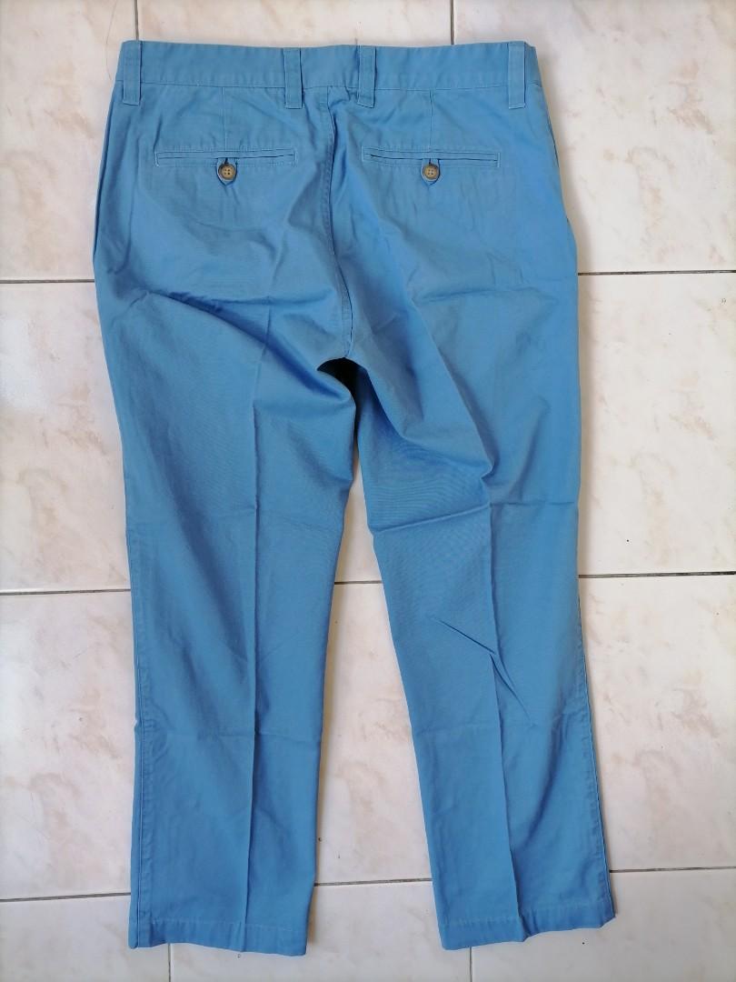 VanHeusen Slacks (Category: Jeans) located in Quezon City. Submitted by jongloyd (Listing ID 1140165269, Image 2). Description: VanHeusen Slacks . Color Light Blue. Size Small fit for 5'2 height. Waist 30. No issues. Pre Loved. RFS Nakatabaan 🤭 I used to be slim but now no more. Pwede po tumawad ng sapat lang..