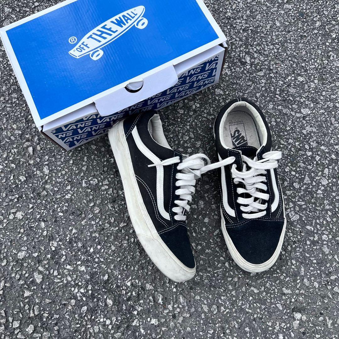 Vans vault og old skool lx black marshmallow on sale