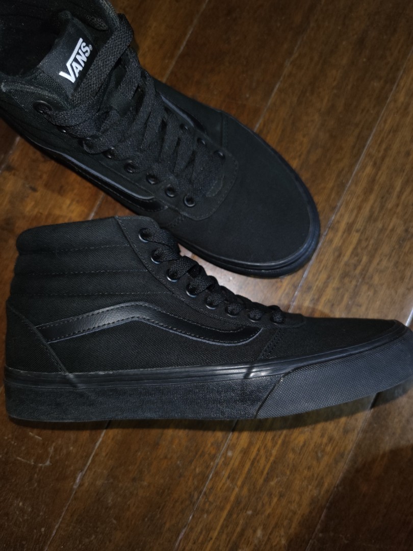 black vans ward hi