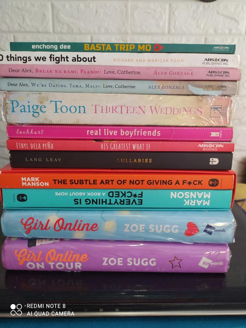 Wattpad books (Category: Storybooks) located in Caloocan City. Submitted by ey.bigael (Listing ID 1139429754, Image 3). Description: Wattpad books for sale: 1. Pajama_addict: SOLD 2. CeCelib ( c.c.) - Desiring Her (book 1&2)- SOLD - Temptation Island: Desidero Me, Amore Mio - 250 3. Haveyouseenthisgirl: SOLD - Diary ng panget (book 1-4) 4. Alesana Marie: P 350 - Talk Back and You're Dead (part 1&2) - Never Talk Back to a Gangster (part 1&2) 5. Be