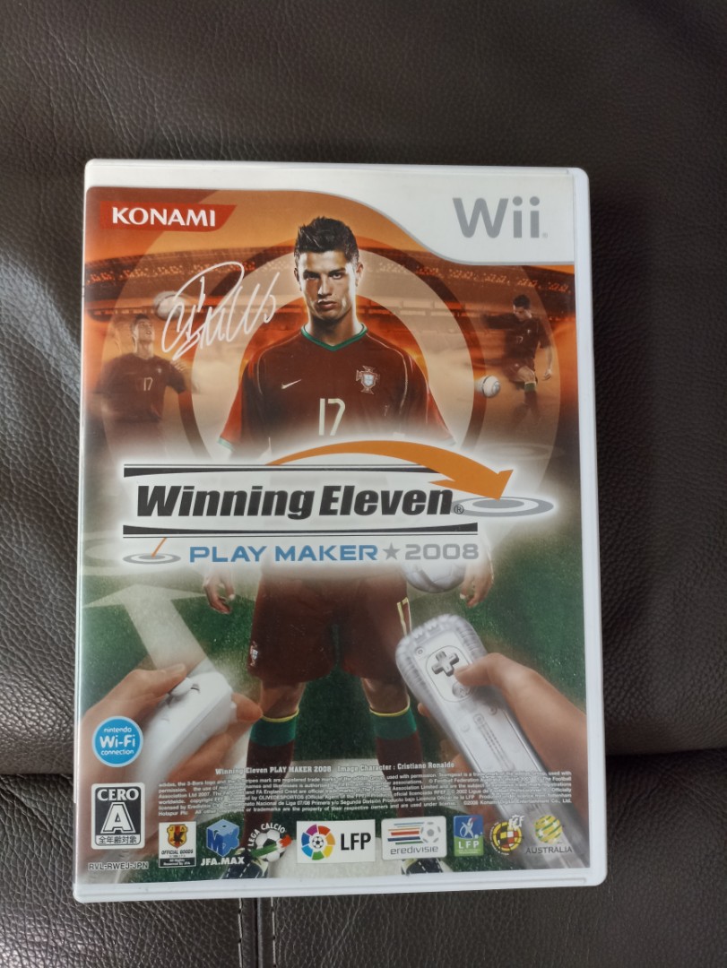Wii Winning Eleven Play Maker 2008 日版, 電子遊戲, 電子遊戲
