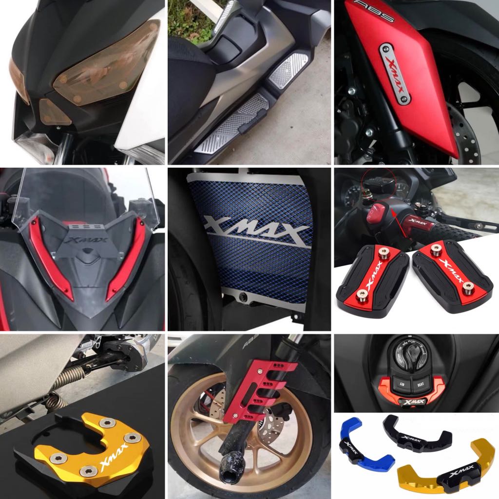Yamaha XMax Accessories, Motorcycles, Motorcycle Accessories on Carousell