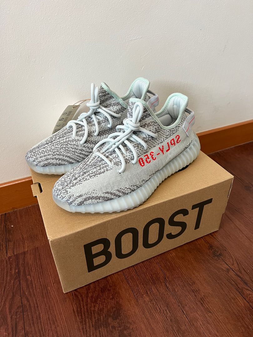 Adidas yeezy boost 350 v2 blue tint eu42 / us8 5 clearance