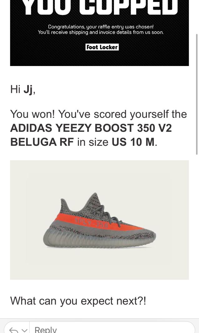 Foot locker uk yeezy raffle online
