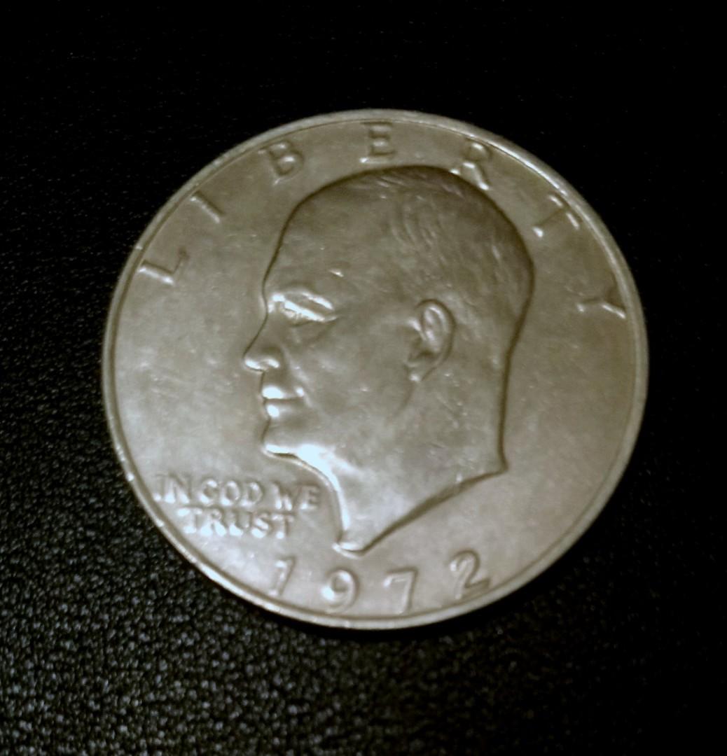 1972 年壹美元硬幣, 興趣及遊戲, 收藏品及紀念品, 錢幣- Carousell