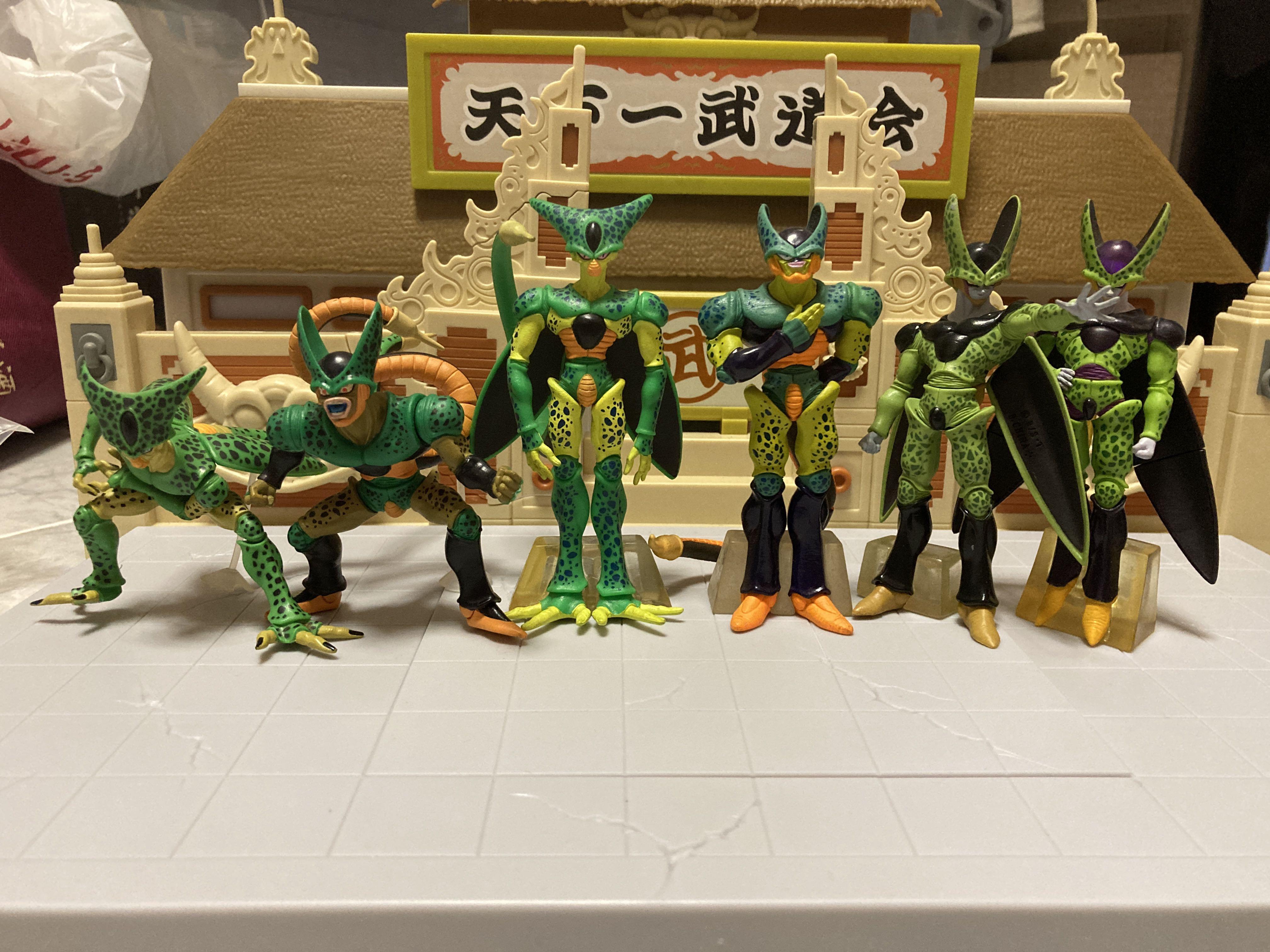 0六隻斯路第一形態第二形態完美斯路dragonball 龍珠中古扭蛋hg 興趣及遊戲 玩具 遊戲類 Carousell