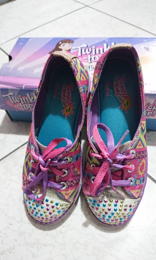 20 cm Skechers女童鞋(Twinkle toes閃亮鞋)