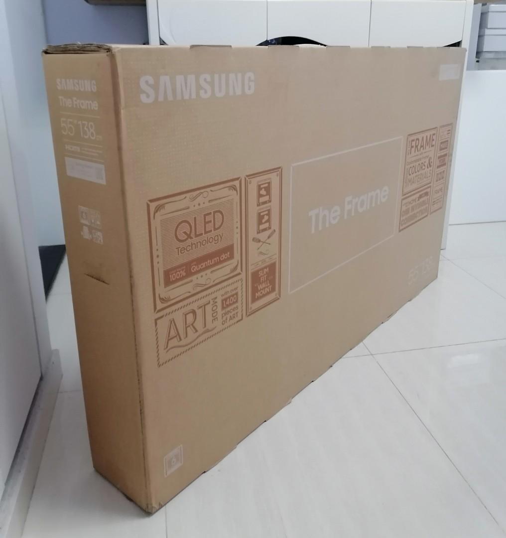 55 inch Samsung TV Carton Box With Protection Set, TV & Home Appliances