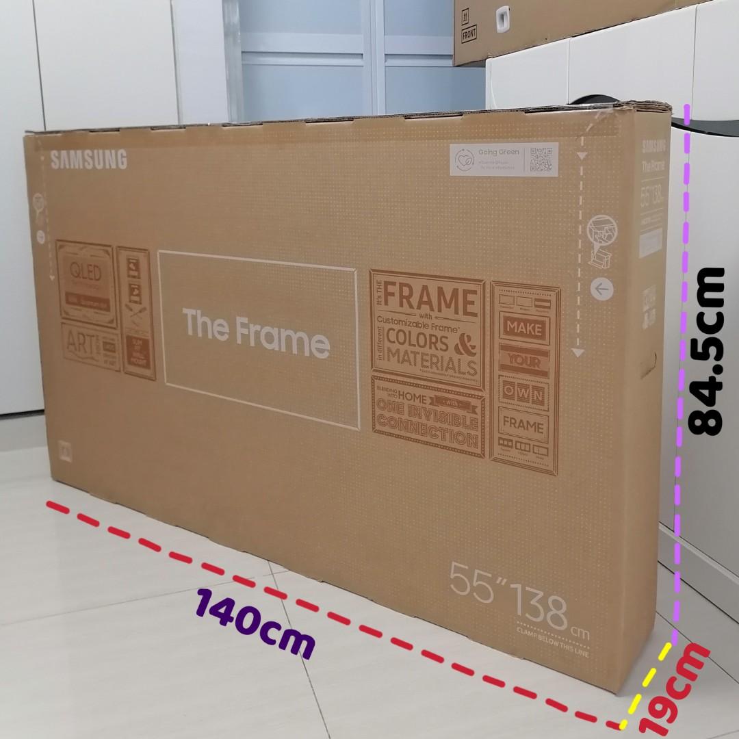 55 inch Samsung TV Carton Box With Protection Set, TV & Home Appliances