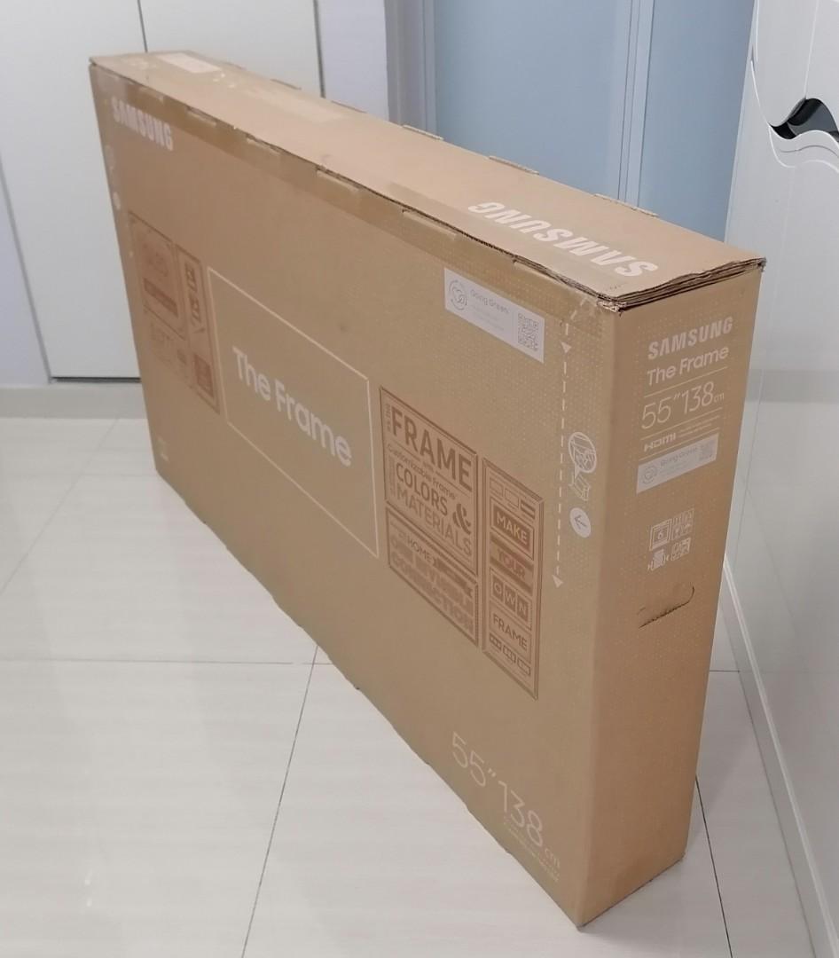 55 inch Samsung TV Carton Box With Protection Set, TV & Home Appliances