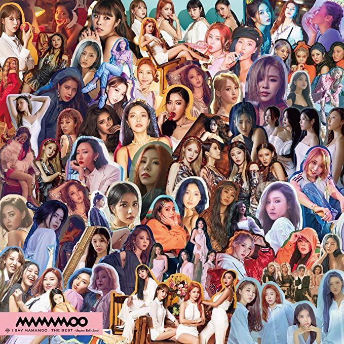 I SAY MAMAMOO THE BEST Japan Edition 日本初回限定盤LP size三面盒3