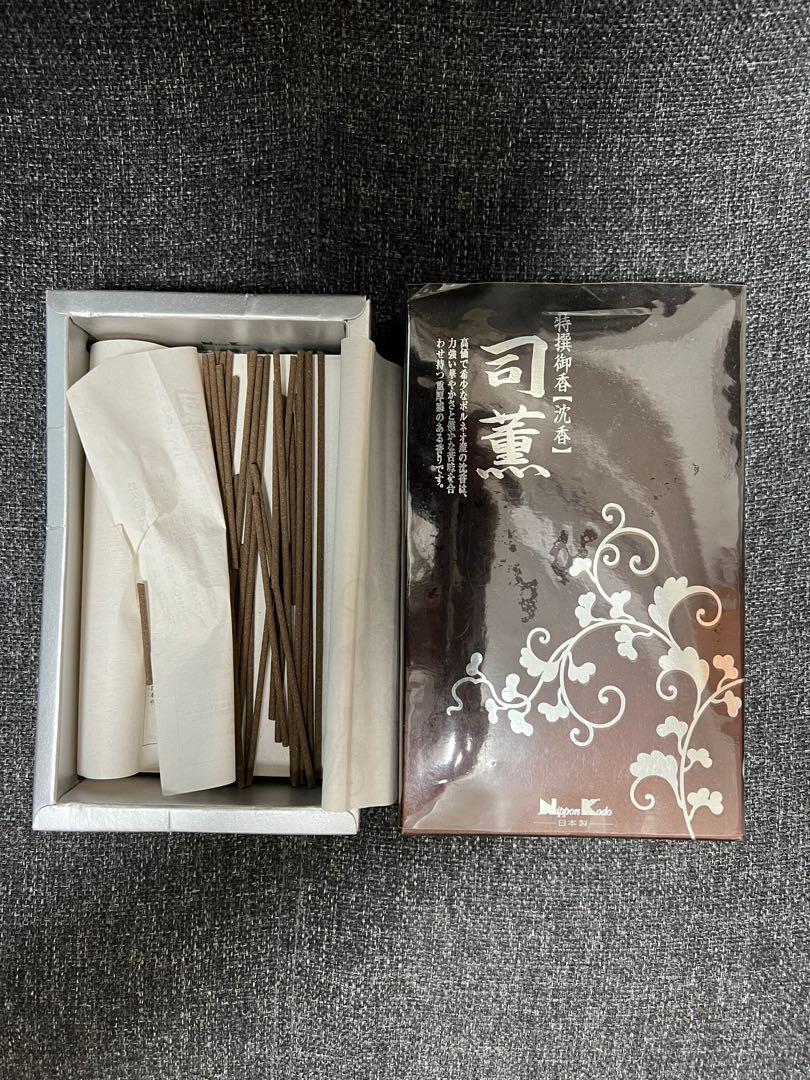 まとめ買い 日本香堂 線香 司薫 白檀 バラ詰 × 4箱セット