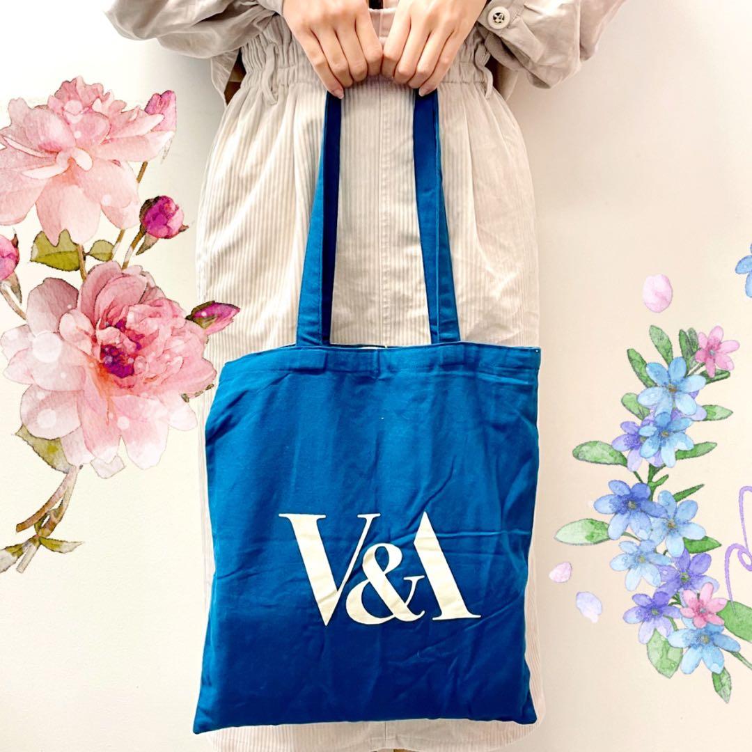 🚢 V&A Souvenir Tote Bag ship and the sea 🌊 英國倫敦V&A博物館紀念