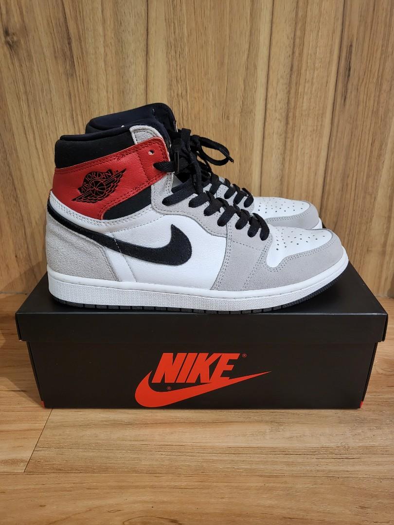 aj1 smoke grey high