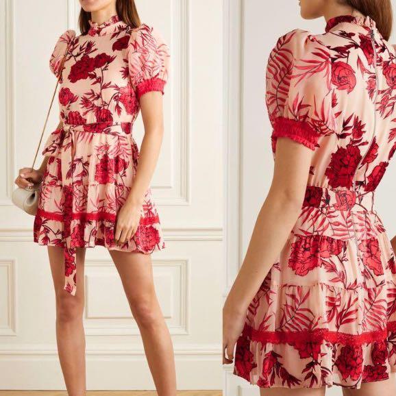 Alice and store olivia red dress