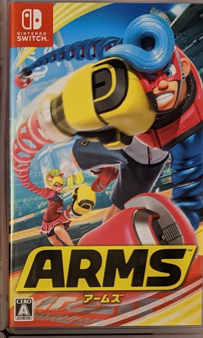 Arms - switch, 電子遊戲, 電子遊戲, Nintendo 任天堂- Carousell