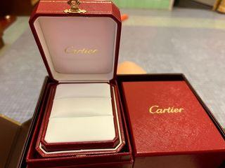 Authentic Cartier Wedding Box for 2 rings